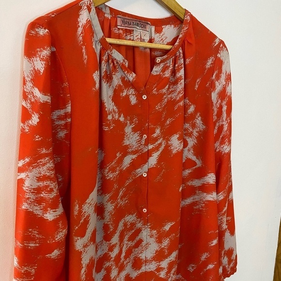 Anthropologie Yoana Baraschi Printed Loose Blouse - Picture 6 of 12